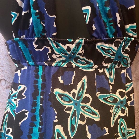 Necessary Objects Teal/Blue Maxi Dress - Picture 7 of 8